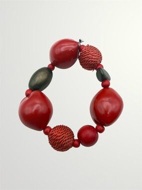 Vintage Kukui Nut Bracelet